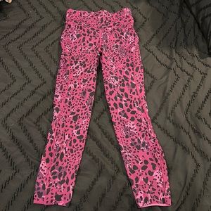Pink Cheetah Lululemon Leggings